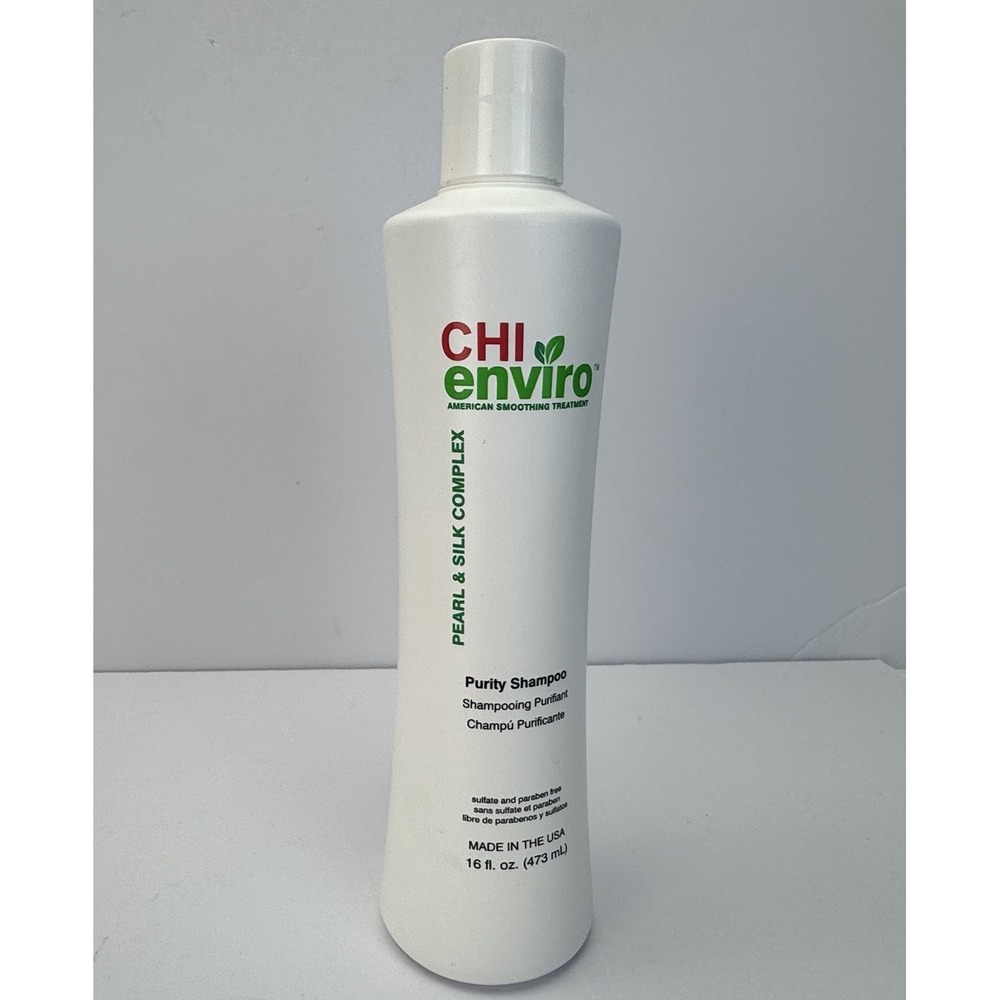 CHI ENVIRO PEARL‎ & SILK COMPLEX PURITY SHAMPOO  16 OZ SEALED NEW